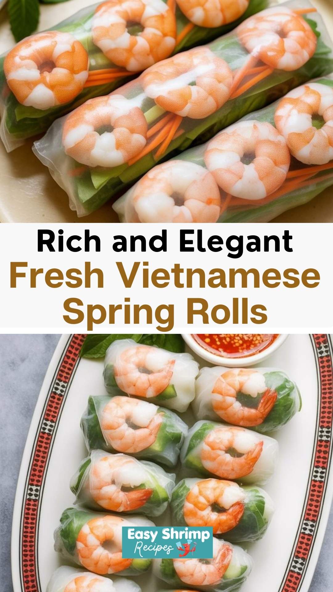 Fresh Vietnamese Spring Rolls