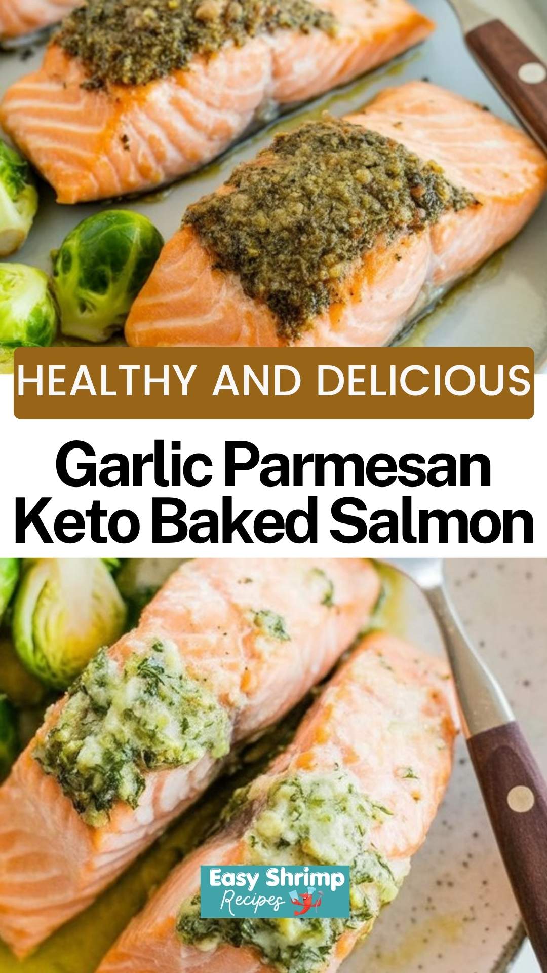Garlic Parmesan Keto Baked Salmon