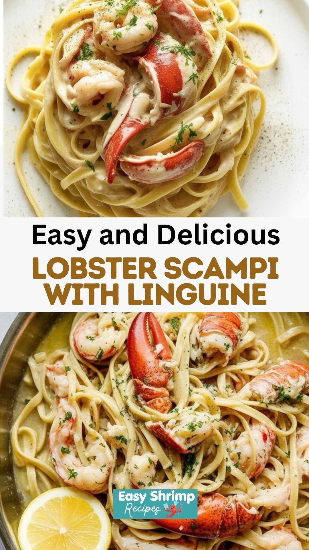 Lobster Scampi with Linguine