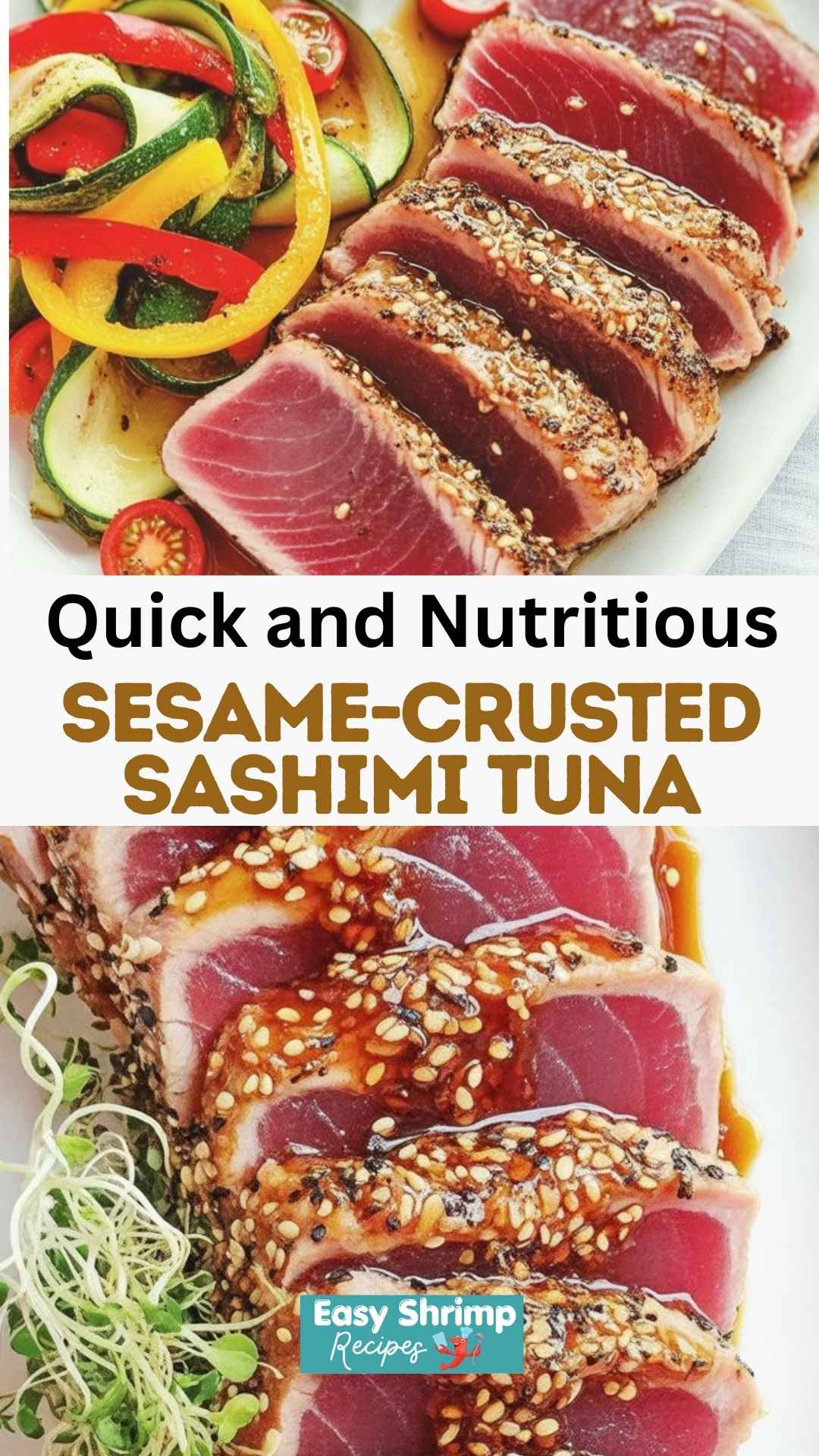 Sesame-Crusted Sashimi Tuna