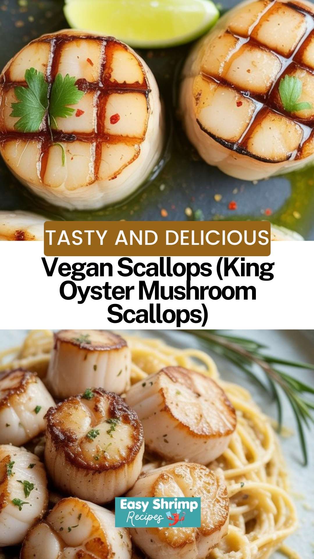 Vegan Scallops (King Oyster Mushroom Scallops)