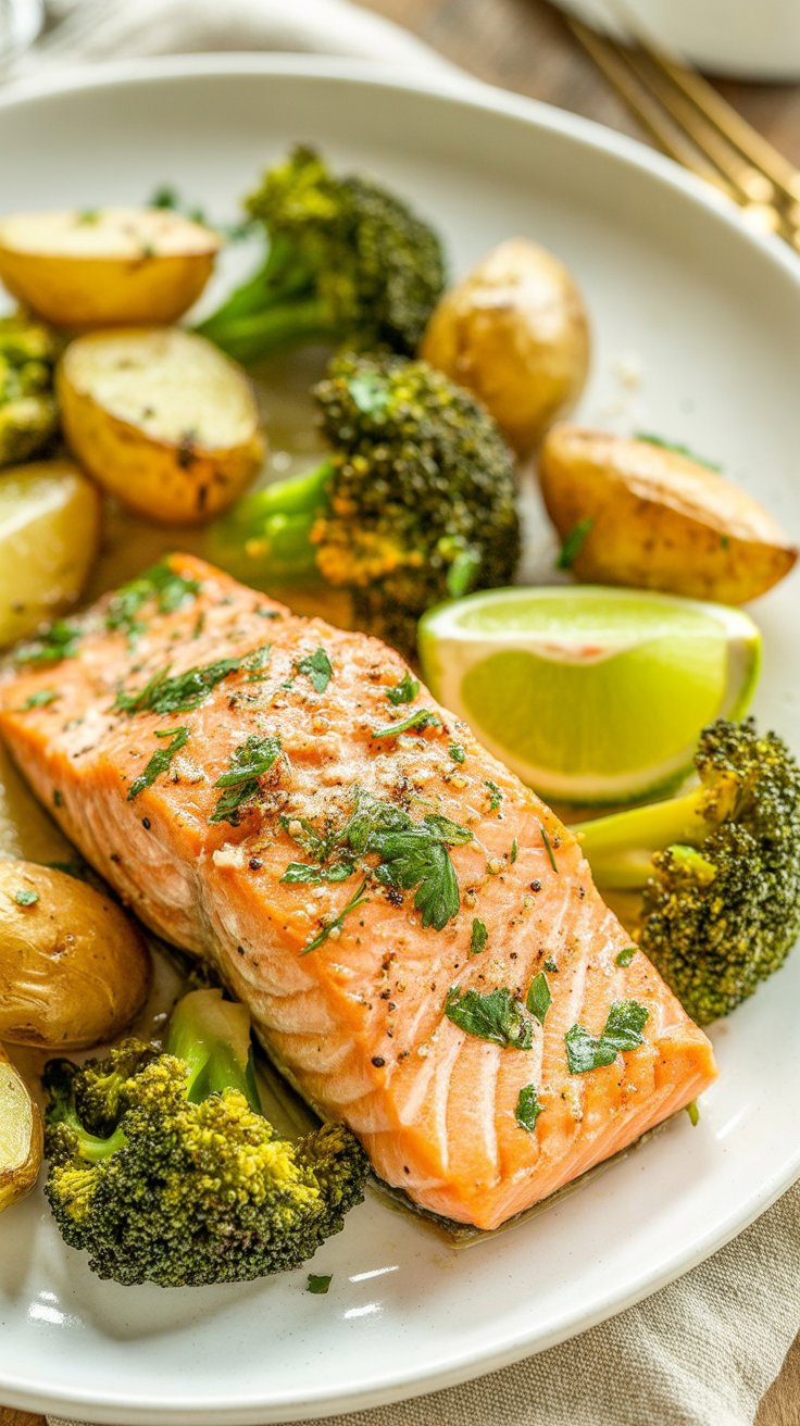 Baked Cajun Salmon