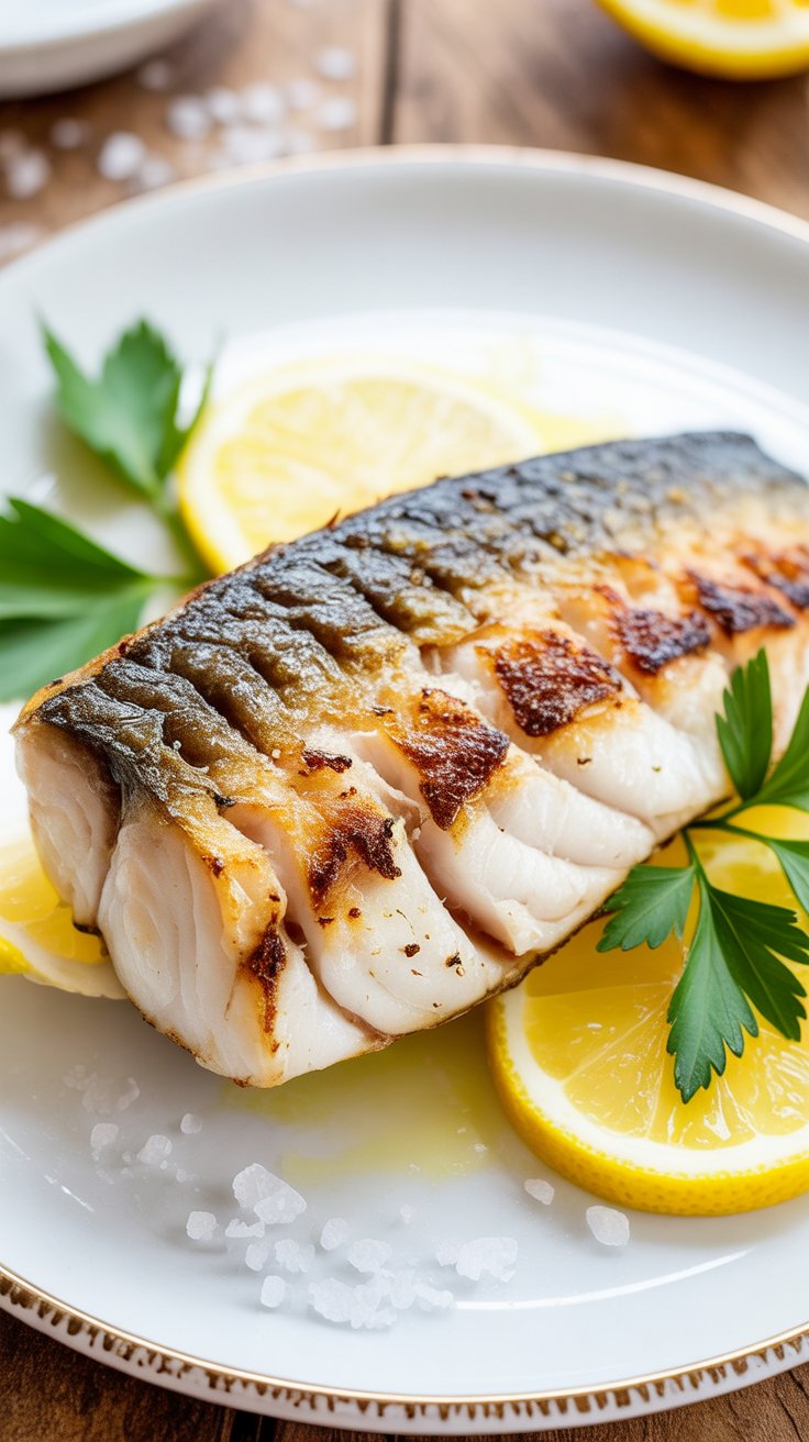 best Baked Monkfish With Lemon Butter Sauce