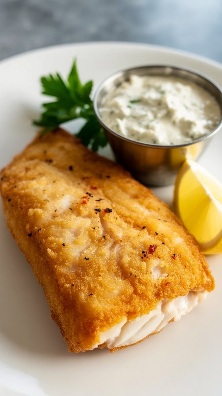 best Breaded Pan-Fried Cod