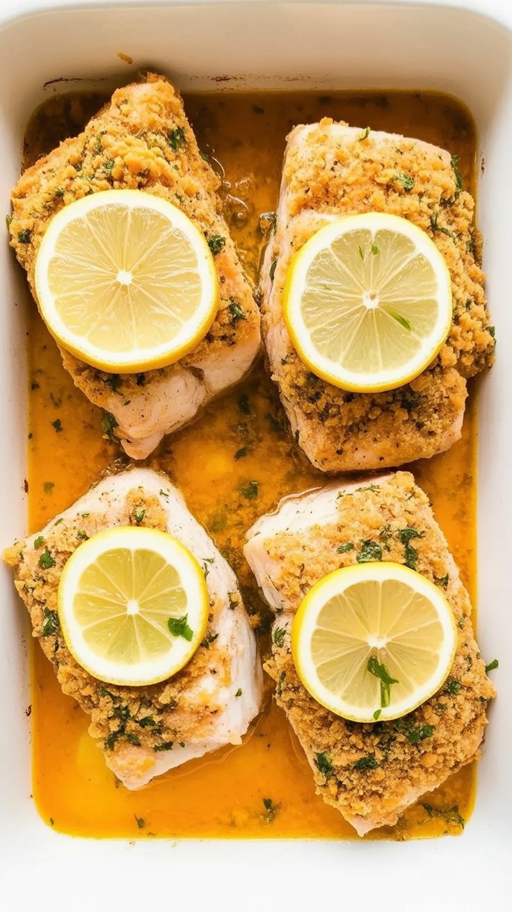 best Garlic Butter Baked Cod