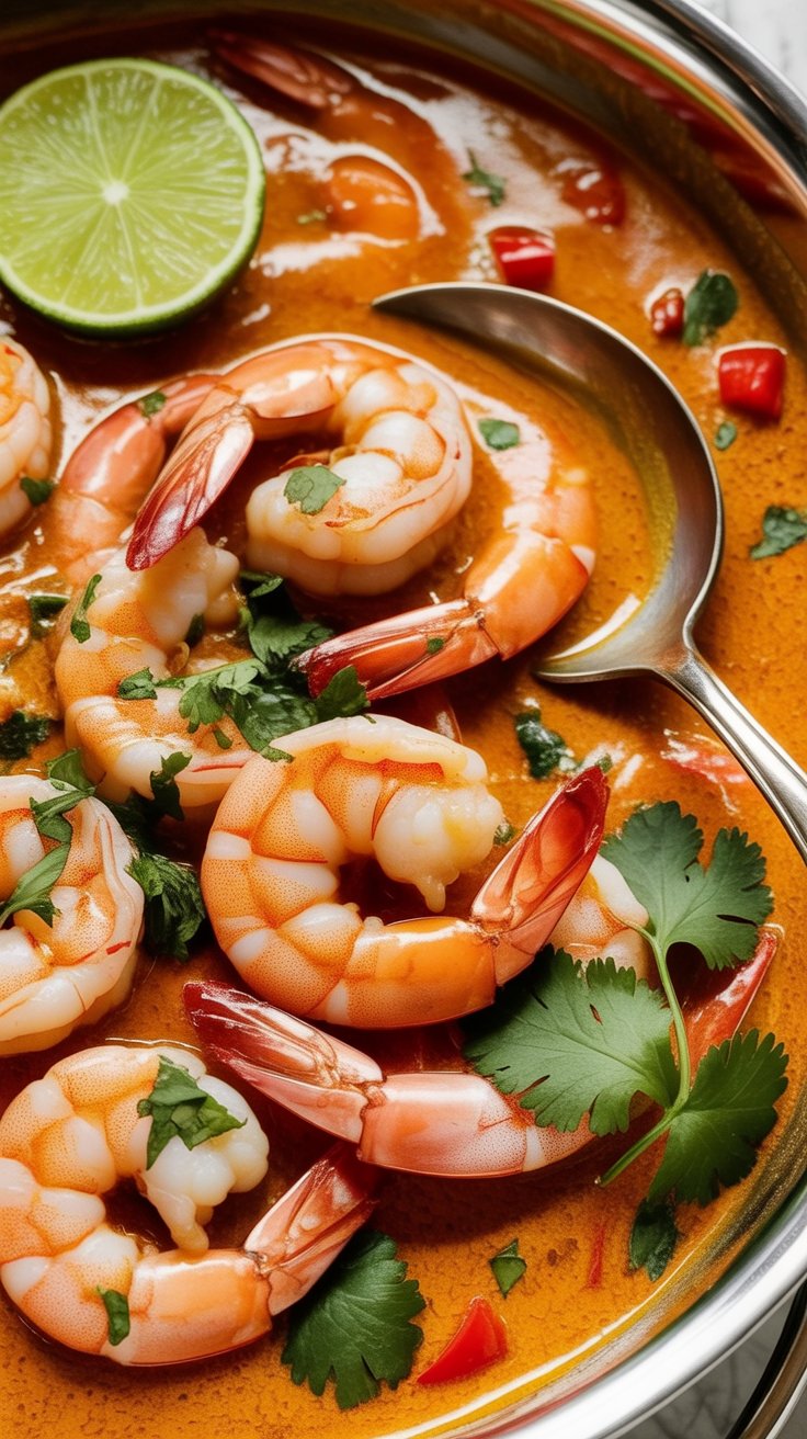 best One Pan Creamy Coconut Shrimp