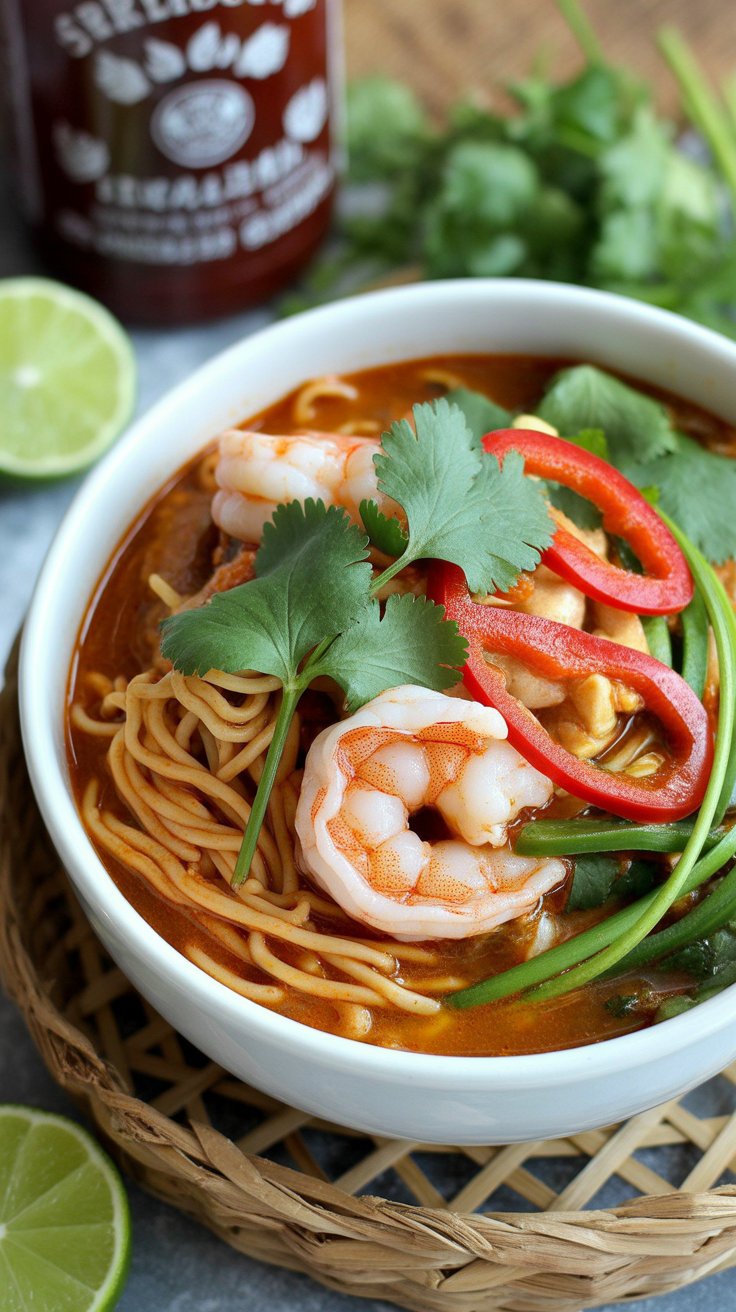 Spicy Shrimp Ramen