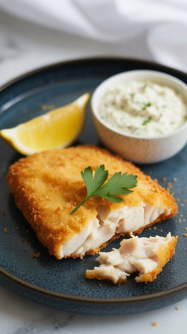 easy Baked Panko Crusted Cod
