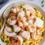 easy Baked Shrimp and Cod Fish