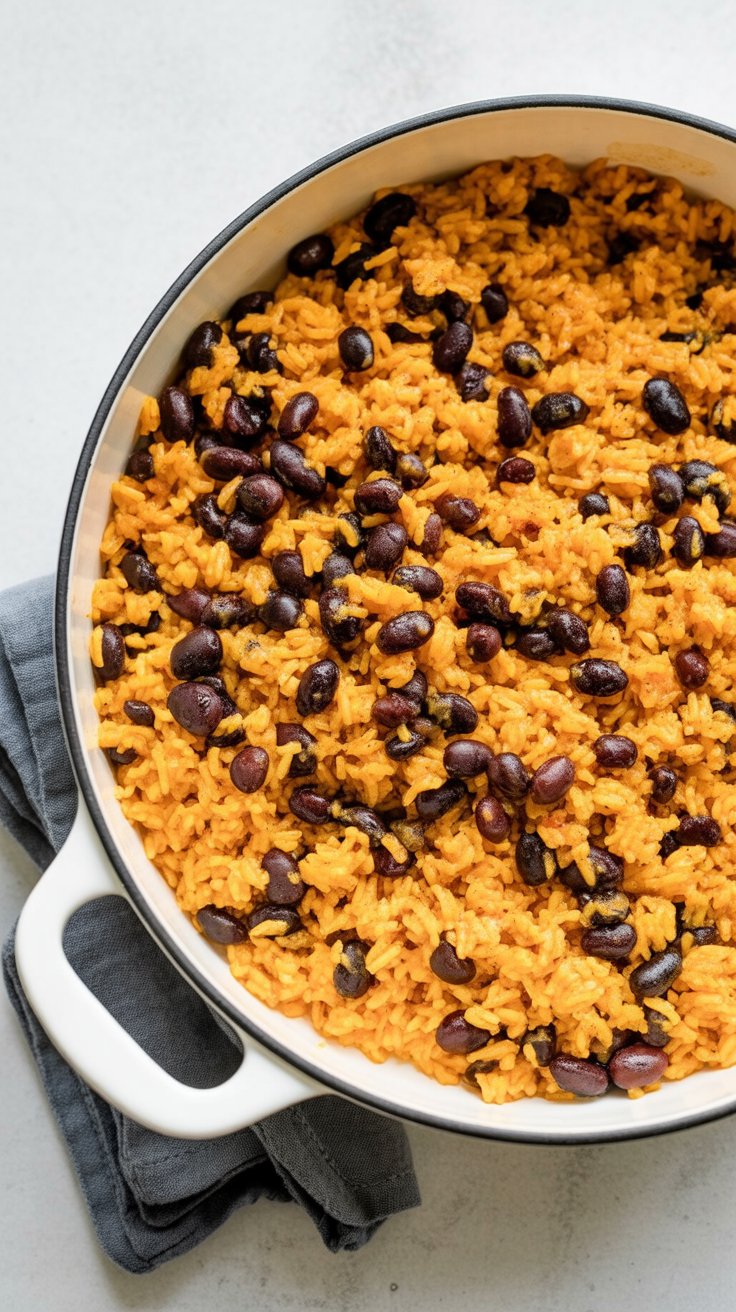 easy Black Beans and Rice