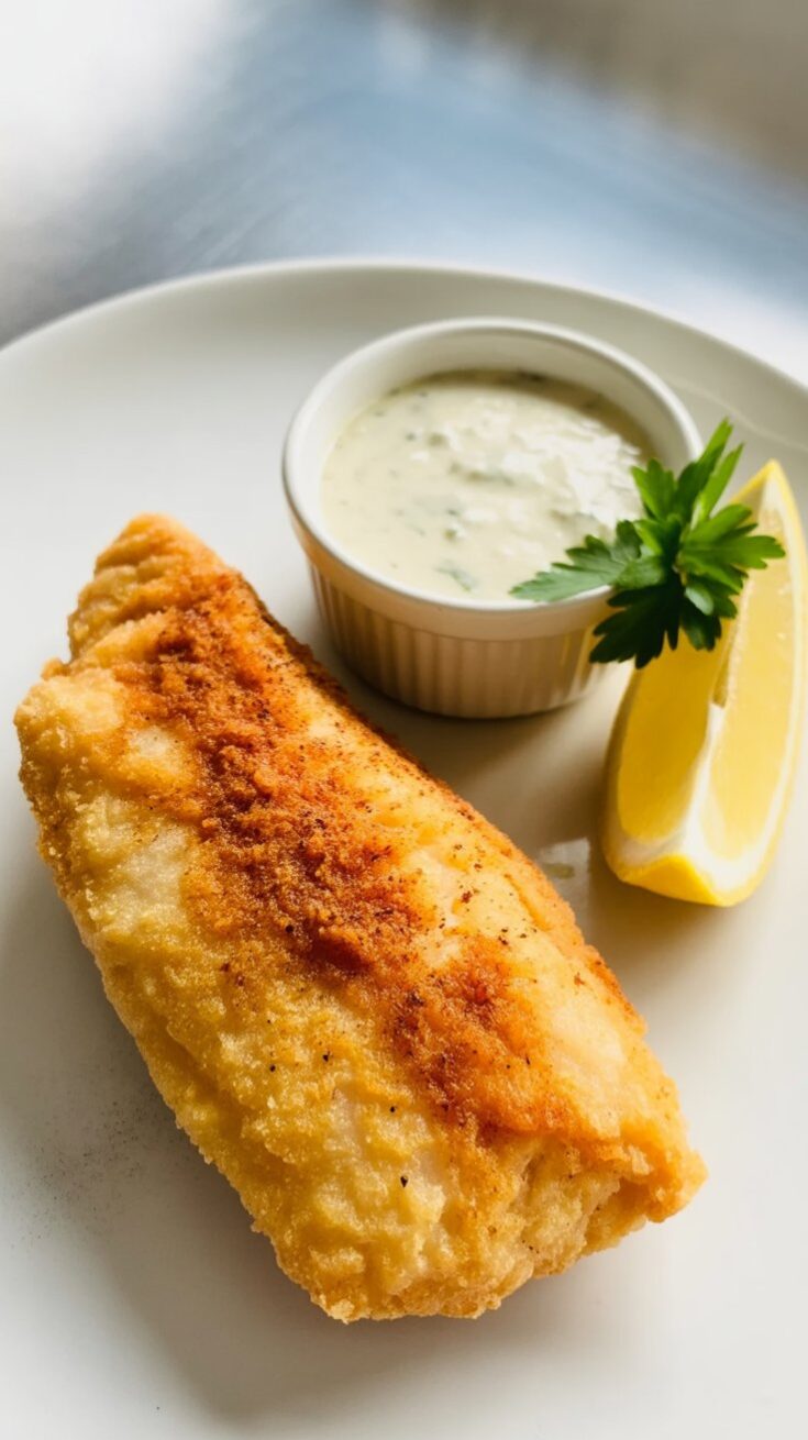 easy Breaded Pan-Fried Cod