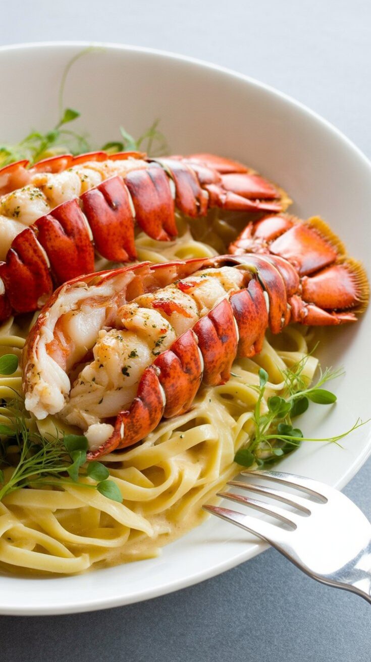 easy Butter Poached Lobster