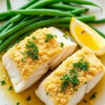 easy Cheesy Baked Stuffed Cod