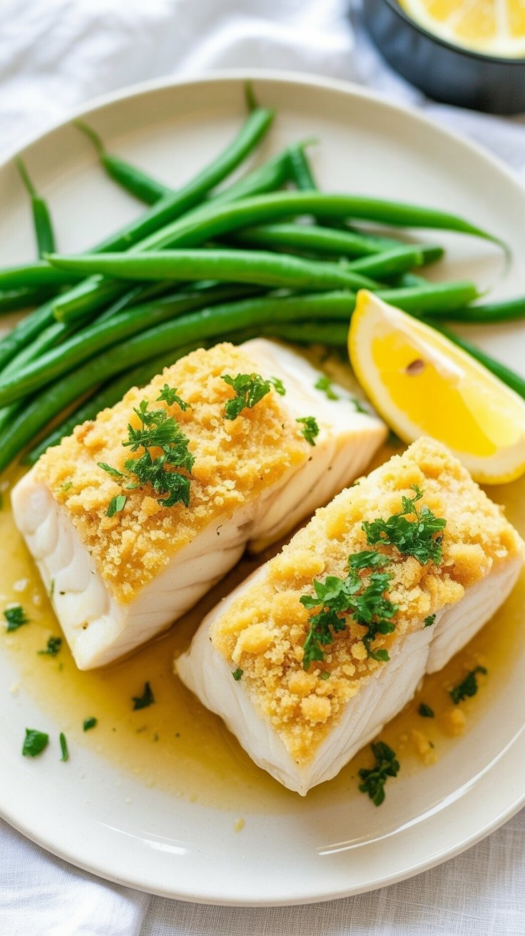 easy Cheesy Baked Stuffed Cod