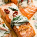 easy Creamy Garlic Salmon