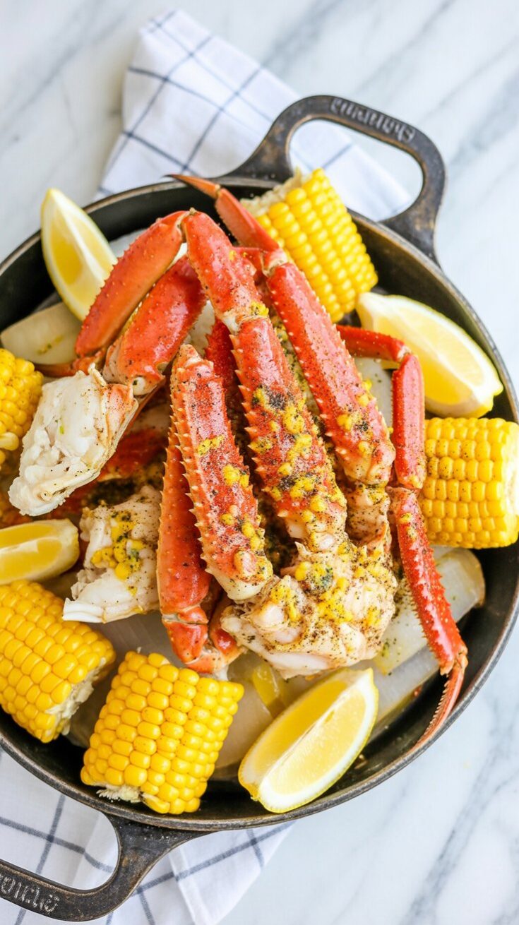 easy Creole Butter Garlic Crab Claws