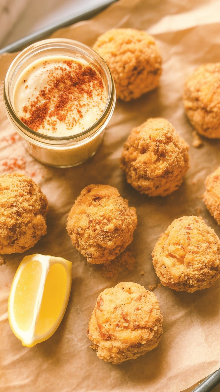 easy Crispy Crab Balls