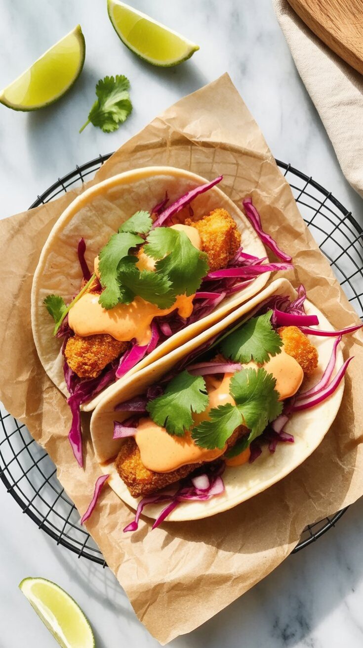 Crunchy Fried Fish Tacos