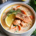 easy Finnish Salmon Soup (Lohikeitto)