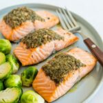 easy Garlic Parmesan Keto Baked Salmon