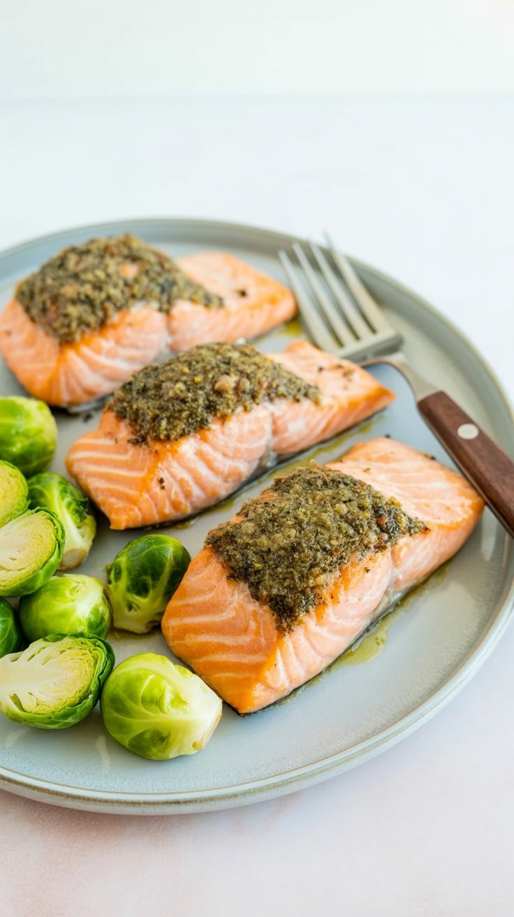 easy Garlic Parmesan Keto Baked Salmon