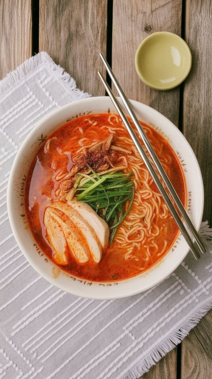 easy Kimchi Ramen