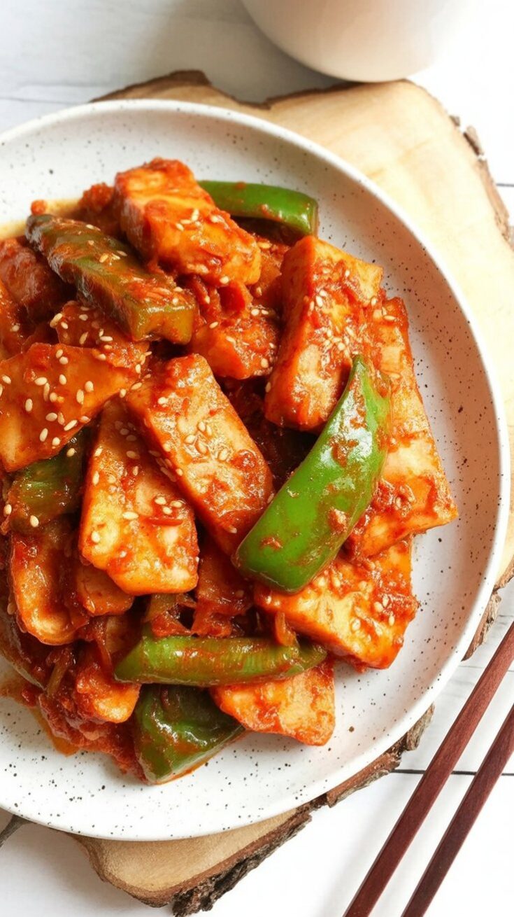 easy Korean Fish Cake Stir Fry