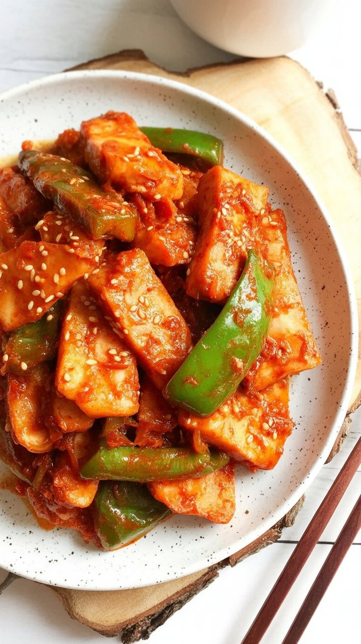 easy Korean Fish Cake Stir Fry