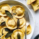 easy Lobster Ravioli With Butter Sage Sauce