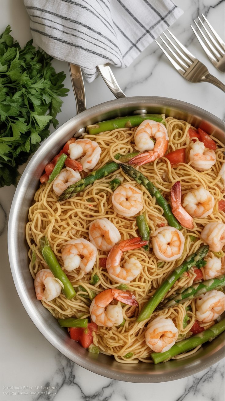 easy Olive Garden Shrimp Scampi