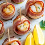 easy Pan-Seared Bacon Wrapped Scallops