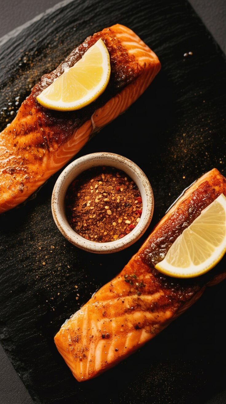 easy Sweet and Smoky Salmon Seasoning