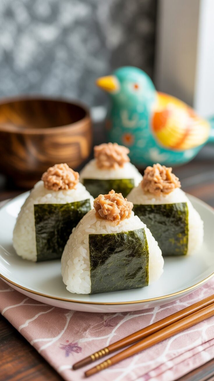 easy Tuna Mayo Onigiri