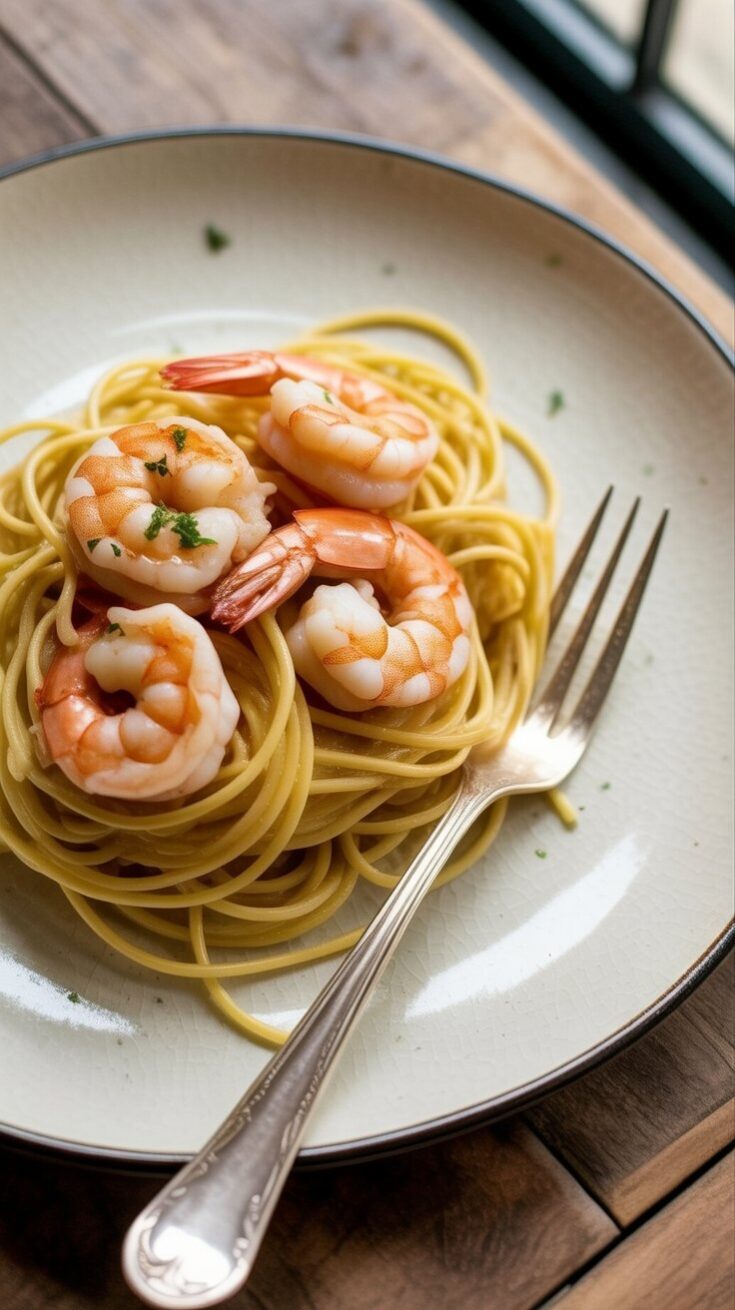 easy scallops and shrimp scampi