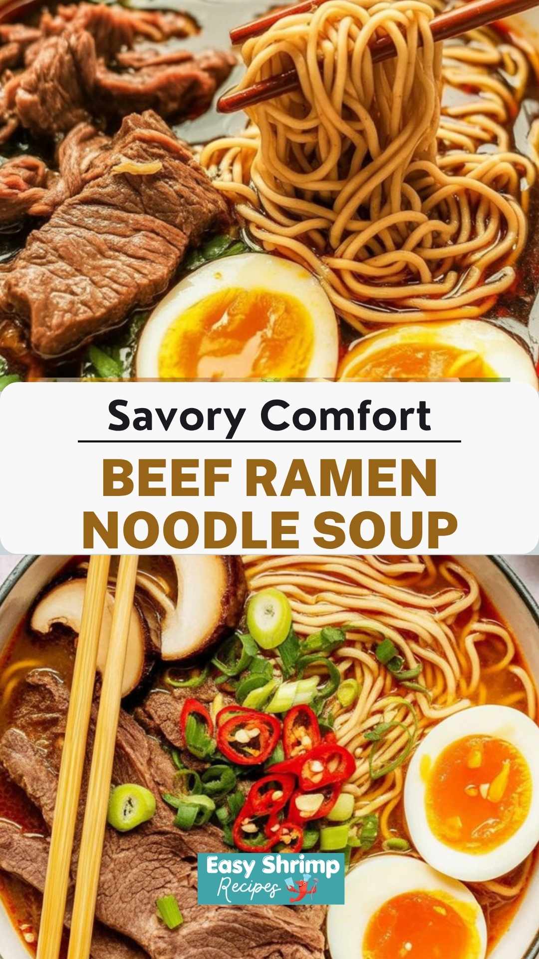 Beef Ramen Noodle Soup
