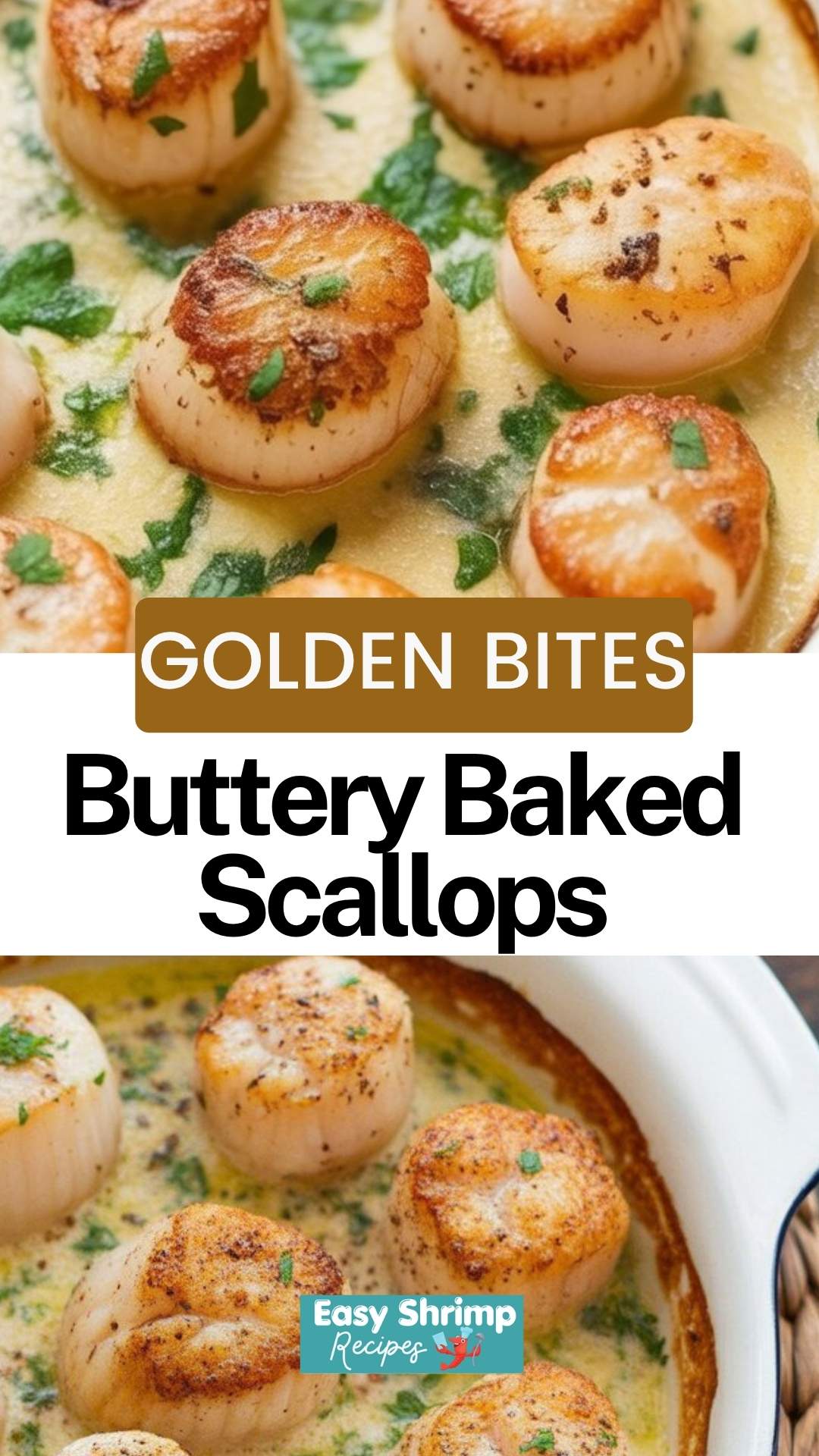 Buttery Baked Scallops