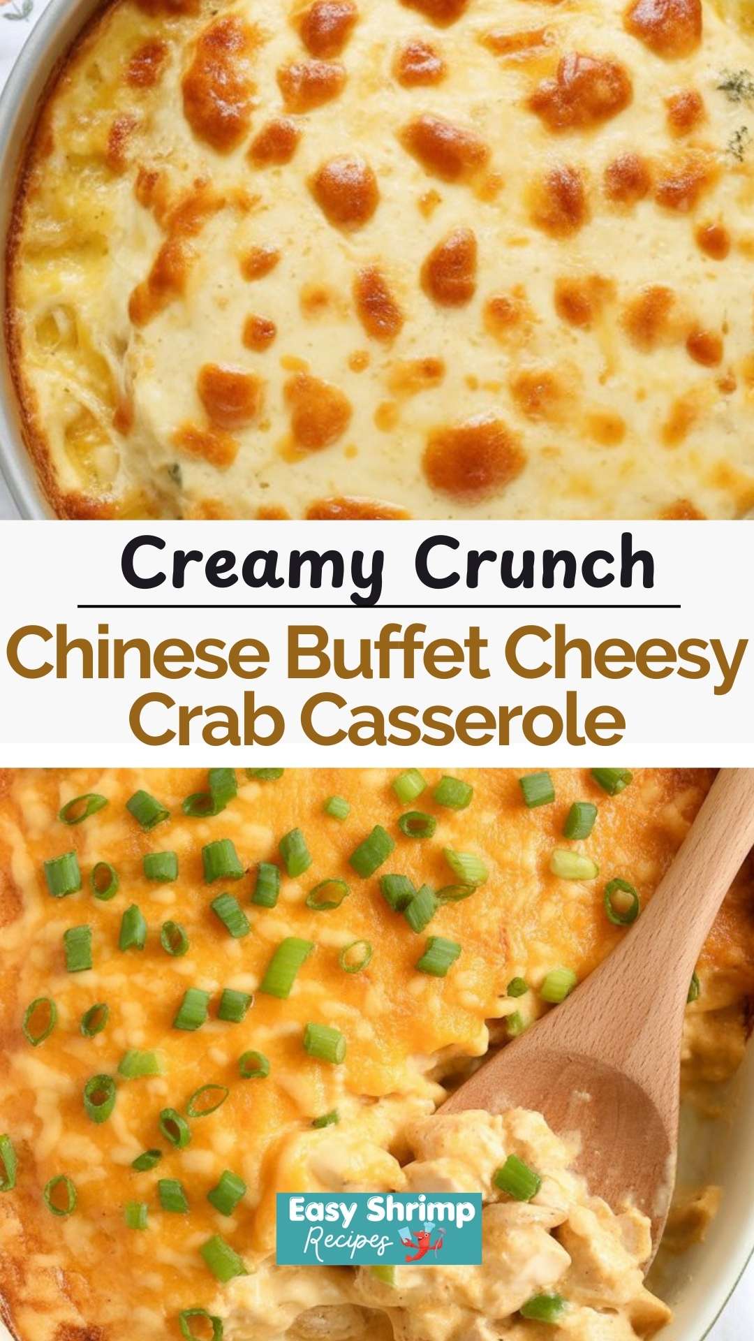 Chinese Buffet Cheesy Crab Casserole