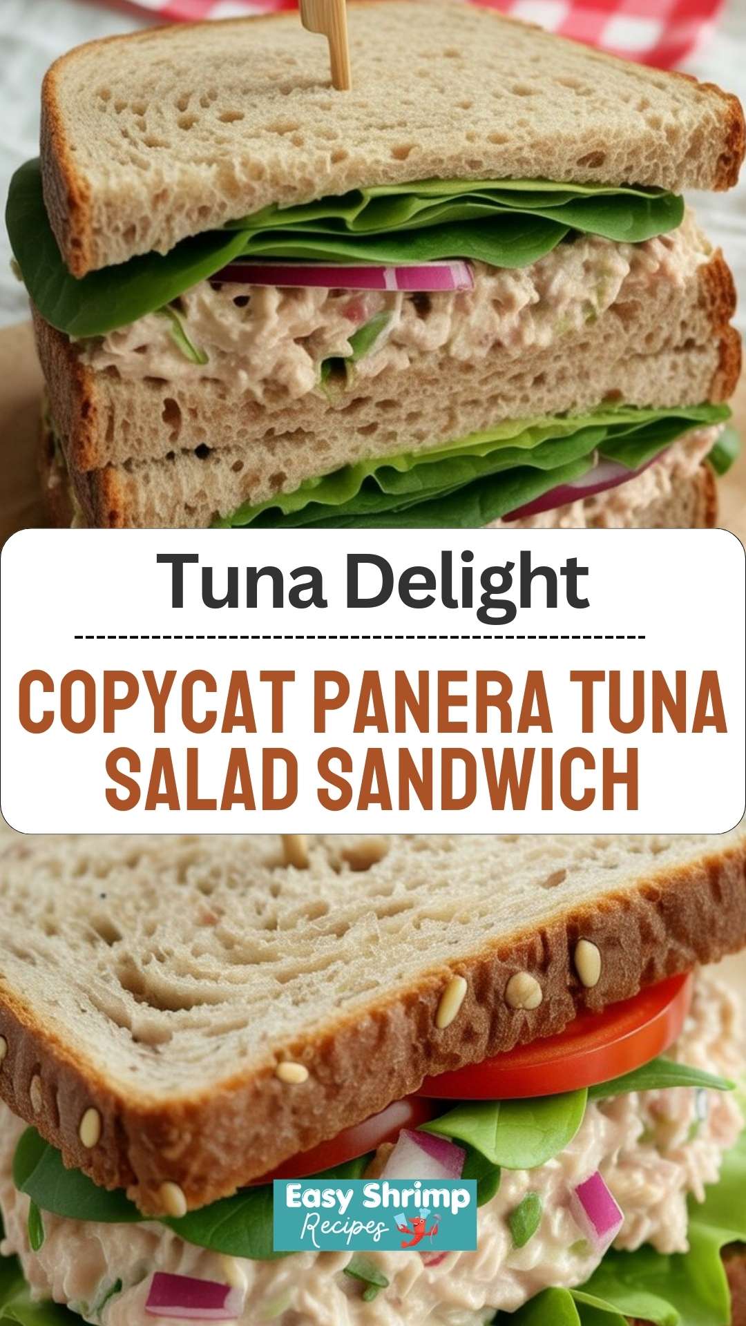 CopyCat Panera Tuna Salad Sandwich