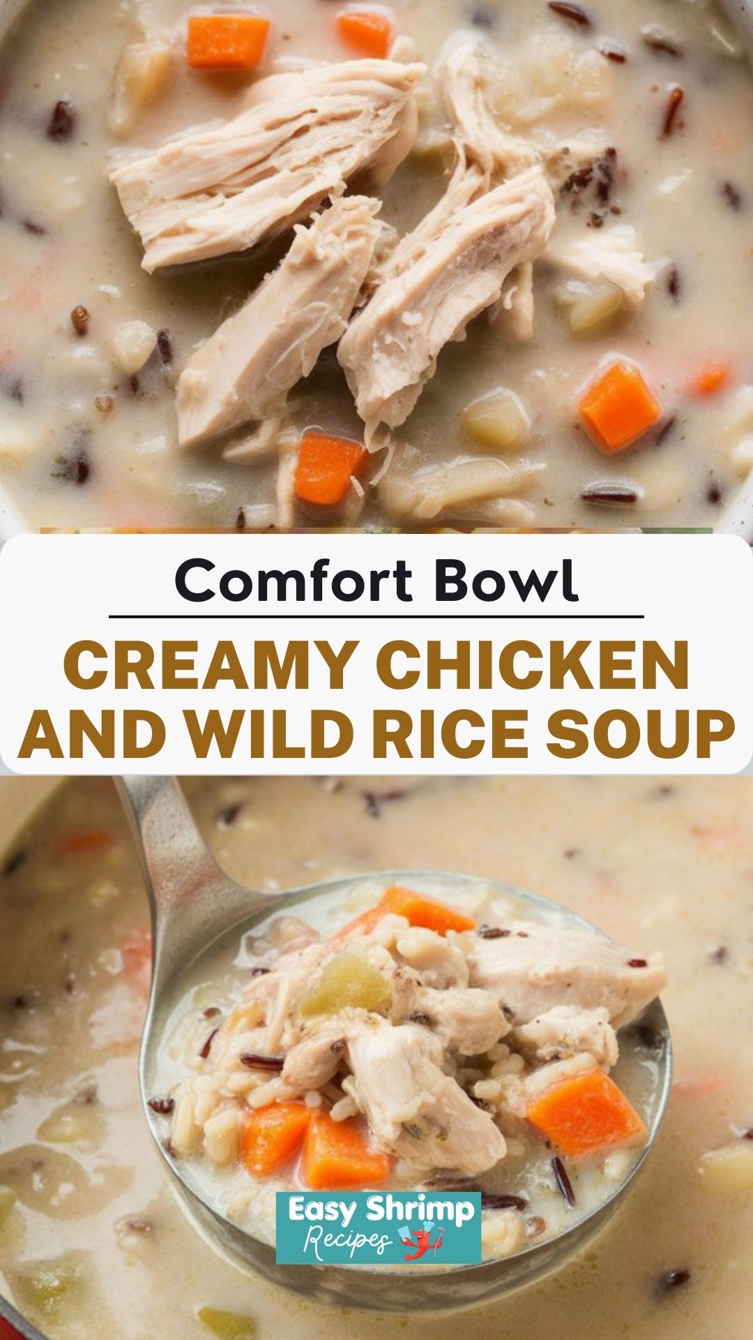 Creamy Chicken and Wild Rice Soup