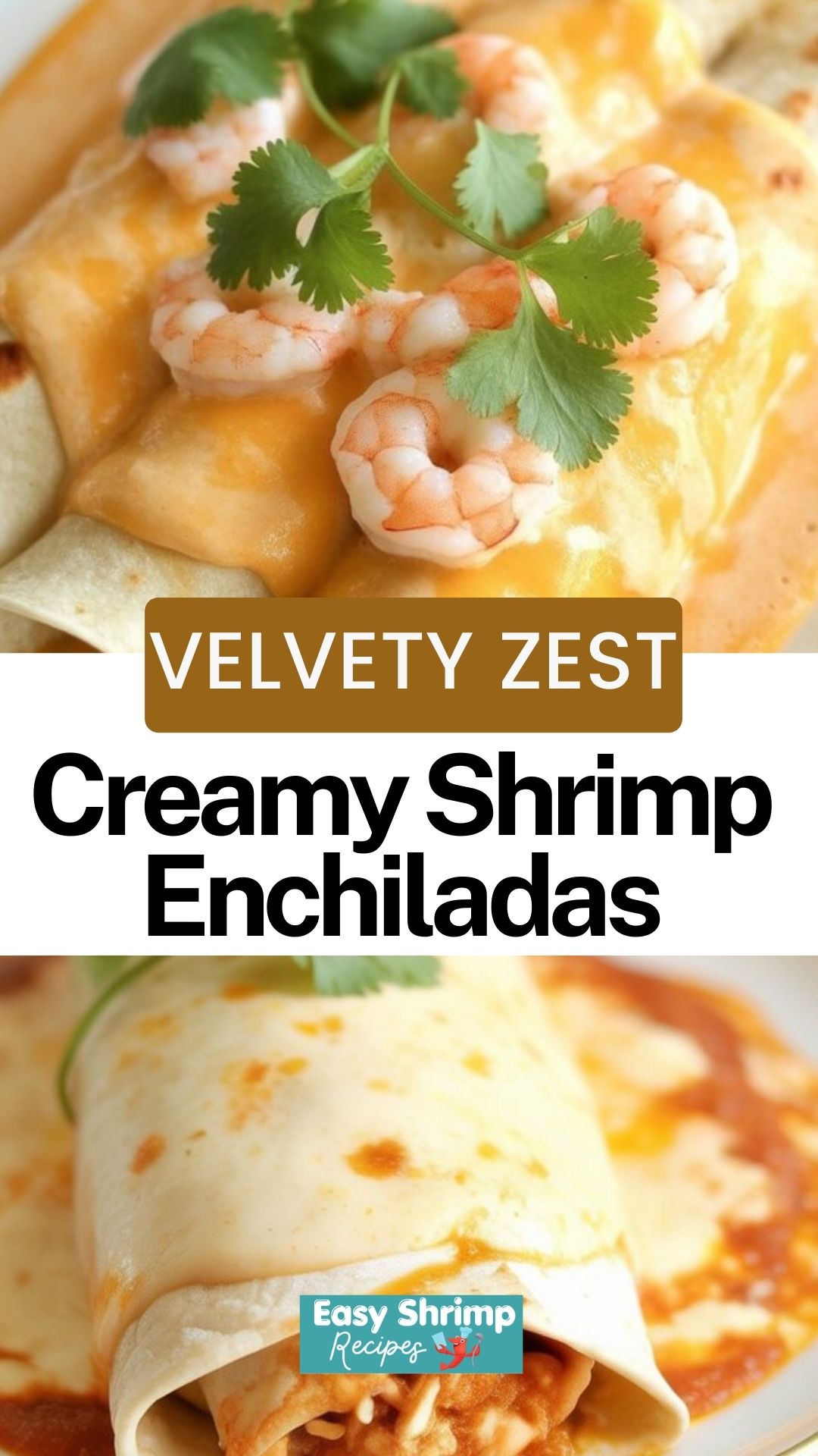 Creamy Shrimp Enchiladas