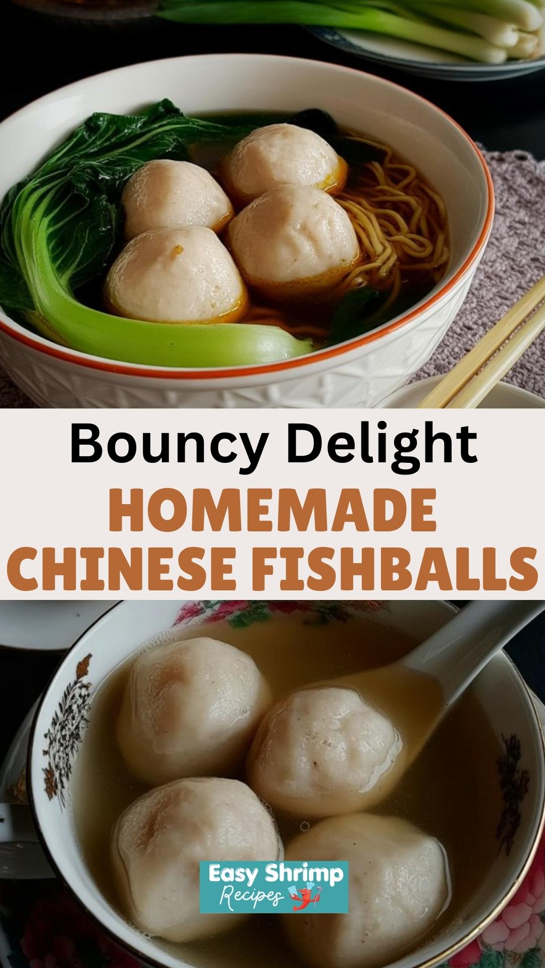 Homemade Chinese Fishballs