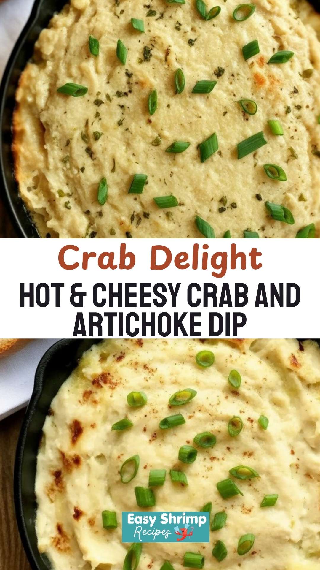 Hot & Cheesy Crab and Artichoke Dip