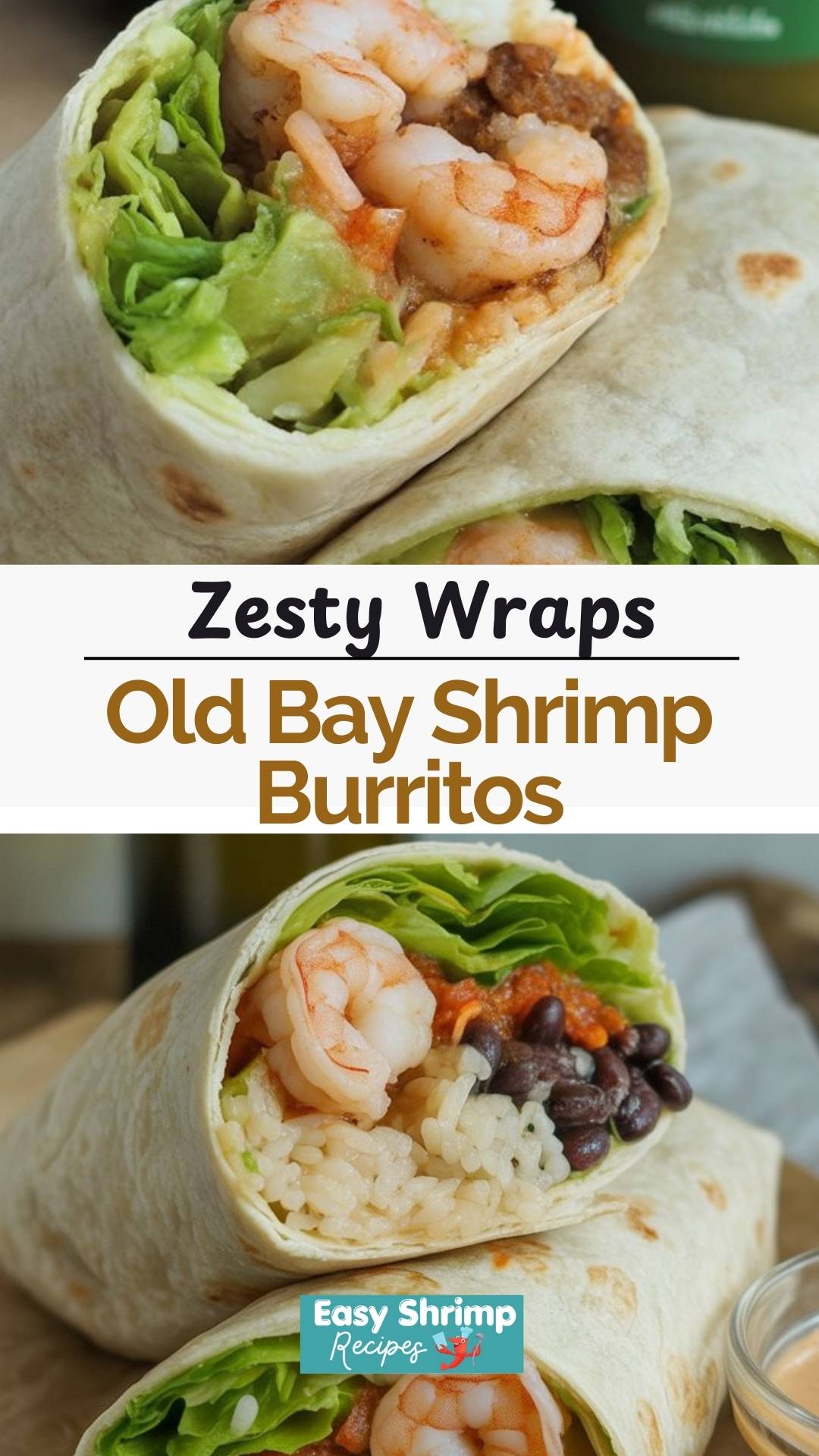Old Bay Shrimp Burritos
