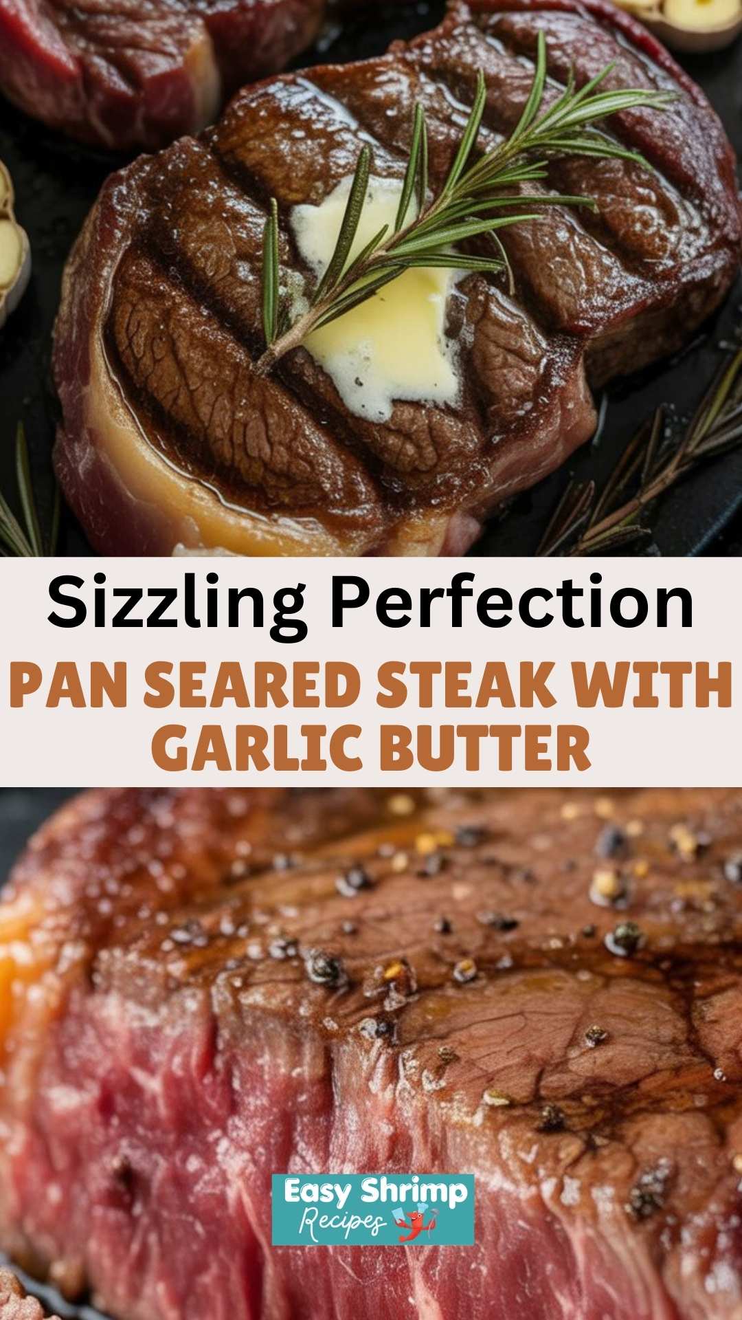 Pan Seared Steak with Garlic Butter