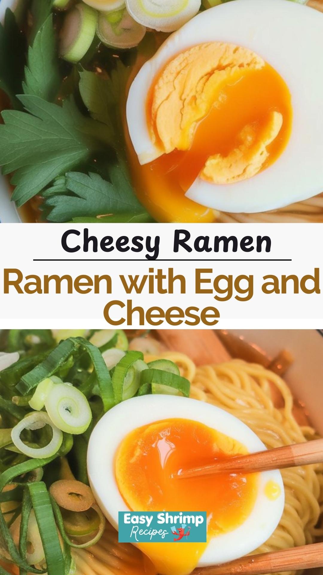 Ramen with Egg and Cheese