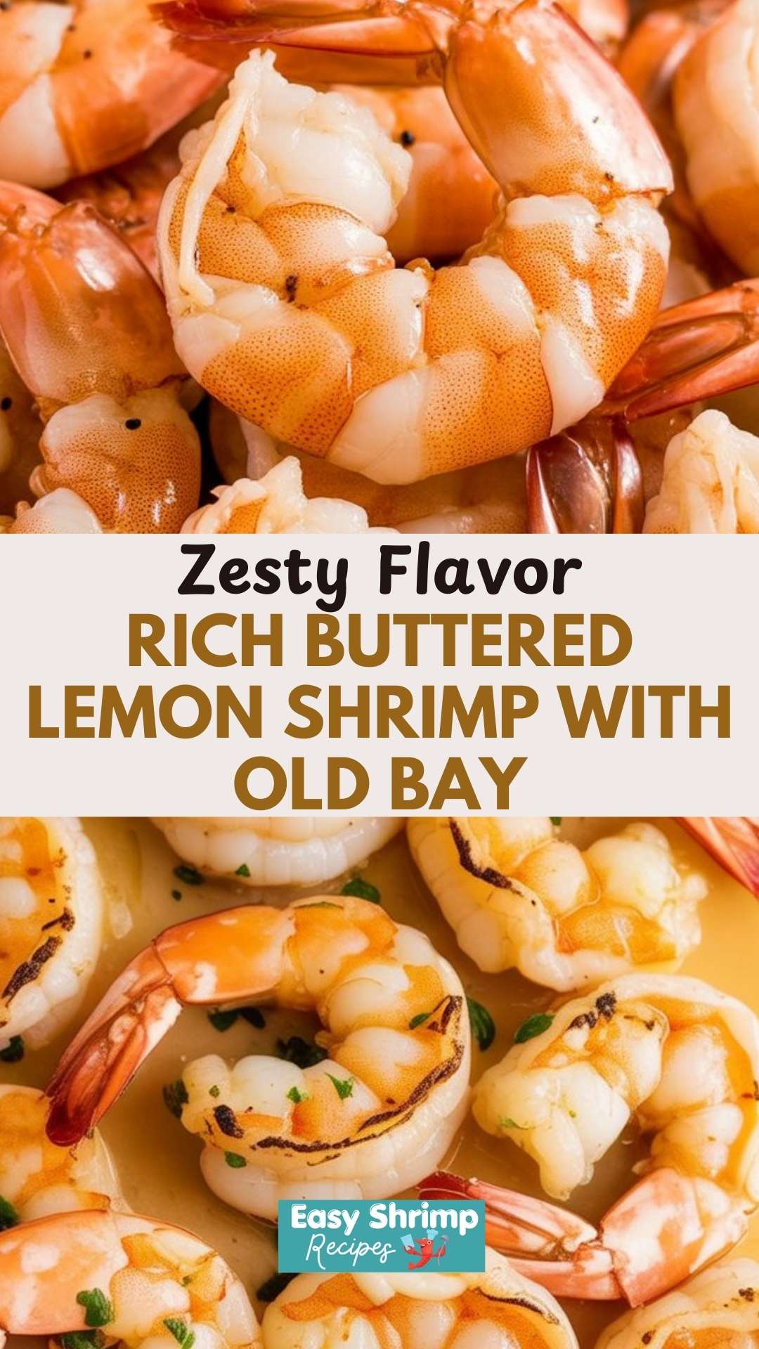 Rich Buttered Lemon Shrimp with Old Bay