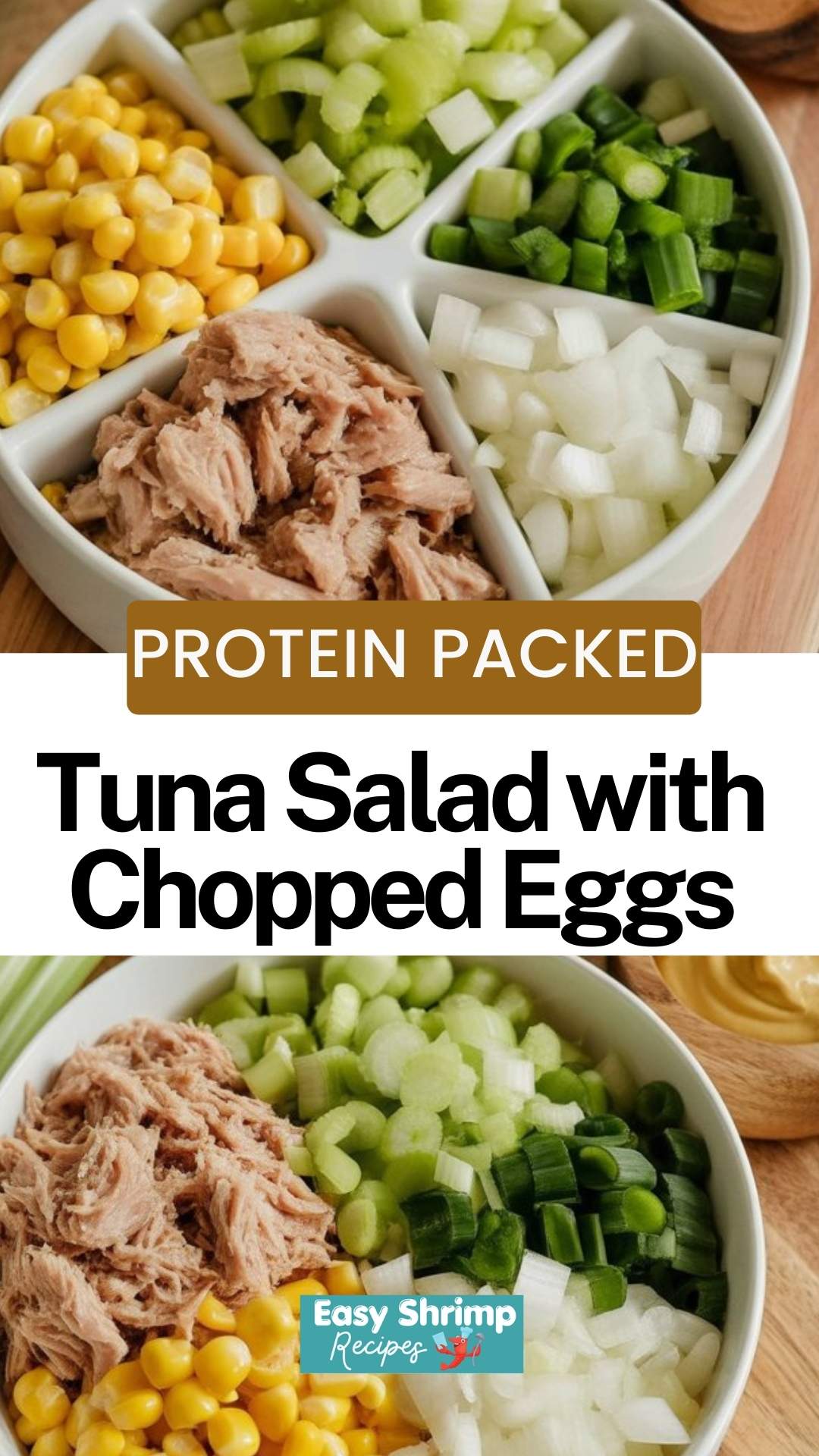 Tuna Salad with Chopped Eggs