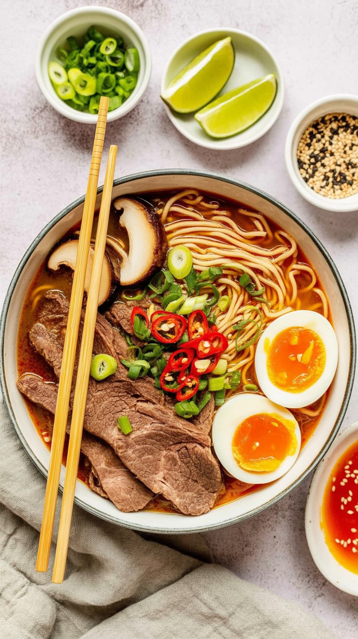best Beef Ramen Noodle Soup