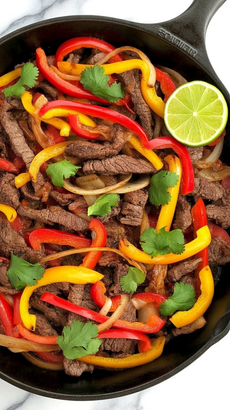 best Beef Steak Fajitas