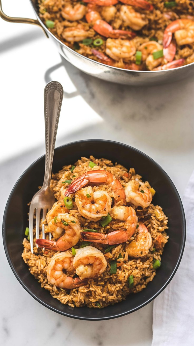 best Cajun Shrimp and Rice Skillet